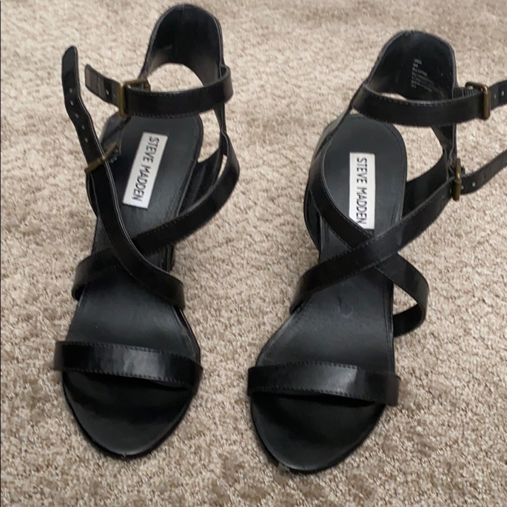 Steve Madden Black Heels